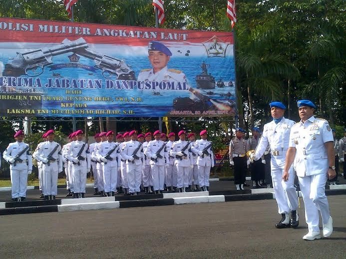 Laksma TNI Muchamad Richad Resmi Jabat Danpuspomal yang Baru Laksma TNI Muchamad Richad Resmi Jabat Danpuspomal yang Baru