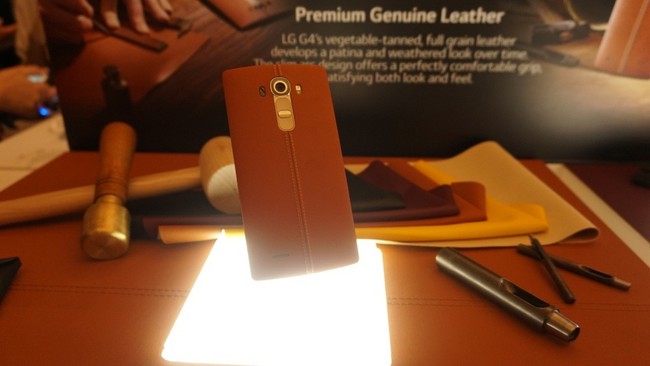 Kesan Pertama Menjajal Ponsel Mewah LG G4