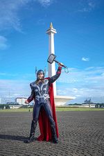 The Avengers Beraksi di Monas, Ini Fotonya!