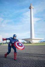 The Avengers Beraksi di Monas, Ini Fotonya!