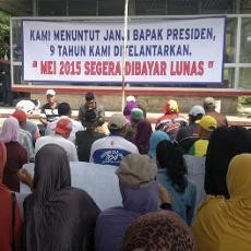 Korban Lumpur Lapindo Ingatkan Janji Presiden Jokowi