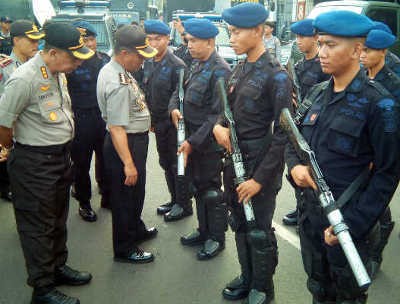3.600 Personel Polisi Amankan May Day di Surabaya