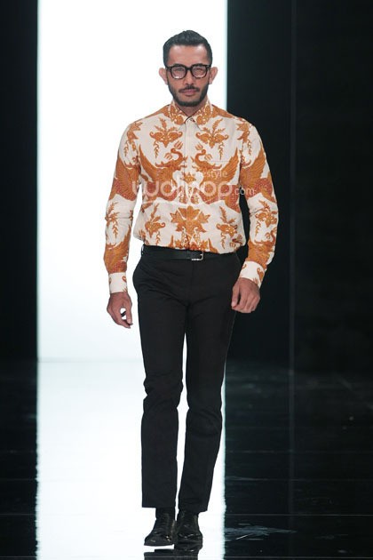 Iwan Tirta Dewaraja Iwan Tirta Private Collection at Fairmont Hotel. Senayan. Jakarta. 27/4/2014. [Foto: Mohammad Abduh/Wolipop]