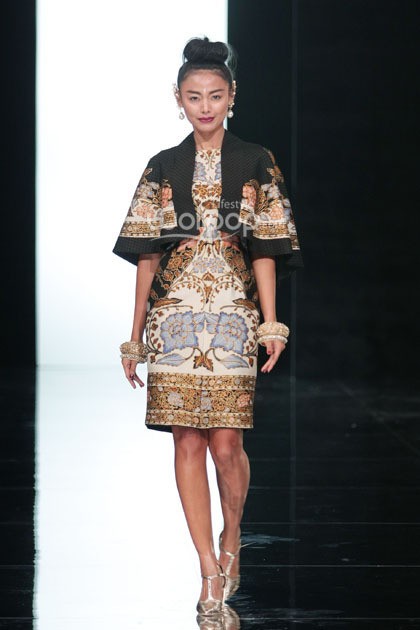 Iwan Tirta Dewaraja Iwan Tirta Private Collection at Fairmont Hotel. Senayan. Jakarta. 27/4/2014. [Foto: Mohammad Abduh/Wolipop]