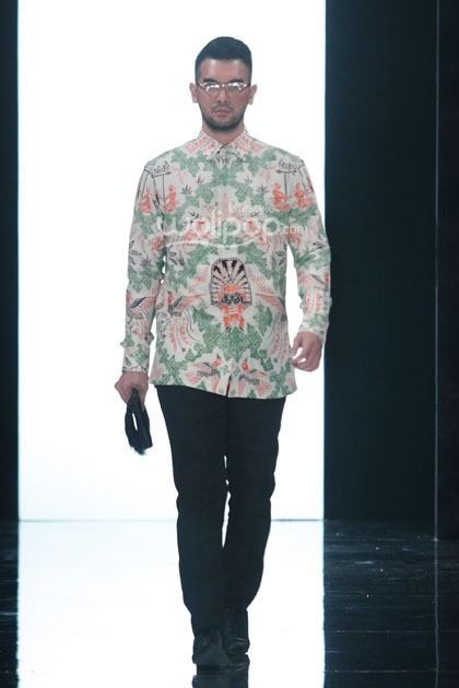 Iwan Tirta Dewaraja Iwan Tirta Private Collection at Fairmont Hotel. Senayan. Jakarta. 27/4/2014. [Foto: Mohammad Abduh/Wolipop]