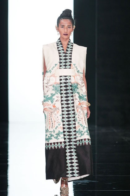 Iwan Tirta Dewaraja Iwan Tirta Private Collection at Fairmont Hotel. Senayan. Jakarta. 27/4/2014. [Foto: Mohammad Abduh/Wolipop]