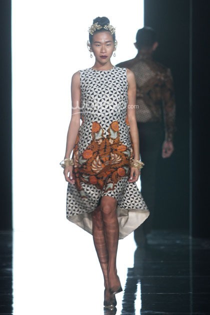 Iwan Tirta Dewaraja Iwan Tirta Private Collection at Fairmont Hotel. Senayan. Jakarta. 27/4/2014. [Foto: Mohammad Abduh/Wolipop]