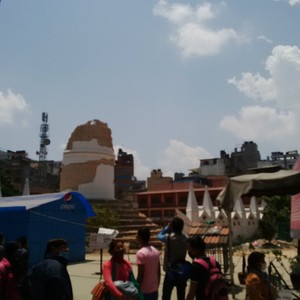 Kelilingi Kathmandu, Anggota Tim BNPB Bahas Struktur Bangunan Setempat