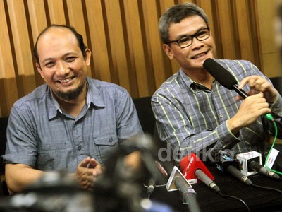 Novel Baswedan Jumpa Pers di KPK