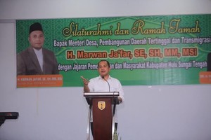 Menteri Marwan Imbau Seluruh Kades Bisa Optimalkan Dana Desa