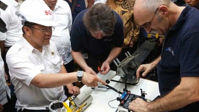 Ground Breaking Kabel Laut Rp 85 Miliar Luwuk-Tutuyan