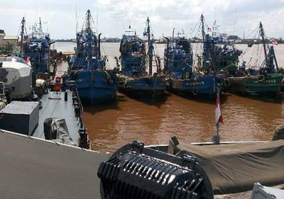 Ini Dia 5 Kapal Asing yang Diamankan TNI AL