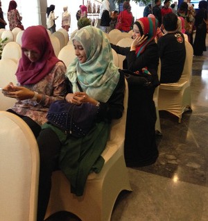 Belum Dibuka, Hijabers Penuhi Ruang Audisi Sunsilk Hijab Hunt 2015