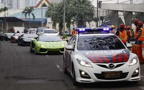 Lamborghini Jakarta Soal Mobil Tak Pasang Nopol di Depan: Polisi Memahami