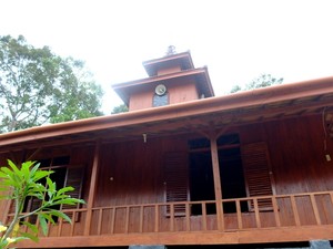 Masjid Paling Unik di Bangka, 100% Terbuat dari Kayu