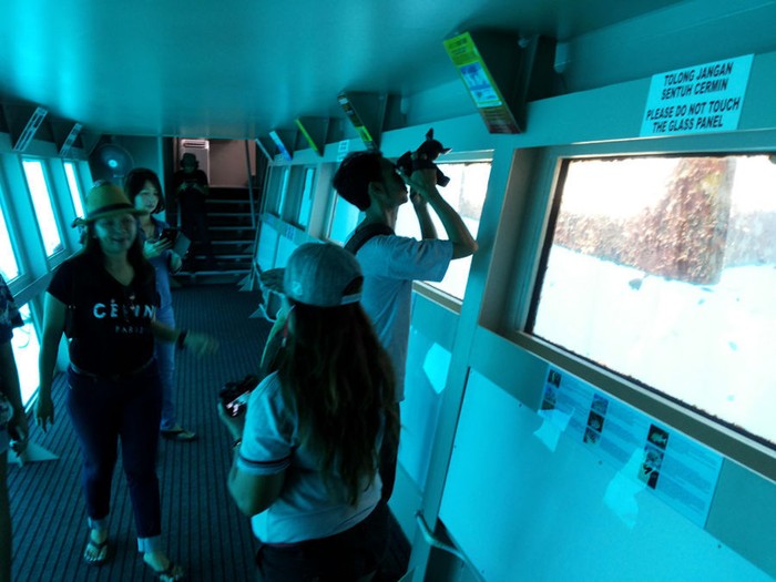 Akuarium Bawah Air di Lepas Laut Kinabalu