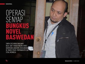 Operasi Senyap Bungkus Novel Baswedan