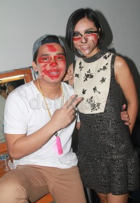 Wajah cemong Billy dan Lolita. Pool/Gus Mun/detikFoto.