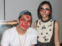 Billy dan Lolita saat ditemui di kawasan Kebon Jeruk, Senin (4/5/2015). Pool/Gus Mun/detikFoto.