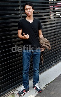 Eross saat ditemui di kawasan Kemang, Jakarta Selatan, Senin (4/5/2015). Pool/Gus Mun/detikFoto.