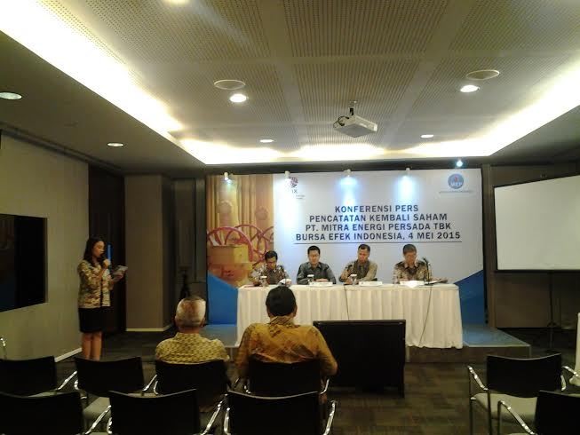 Mitra Energi Persada Salurkan Gas 3,7 Juta Meter Kubik per Hari