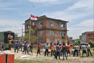 Gotong Royong Indonesia-Nepal di Tengah Perbukitan Himalaya