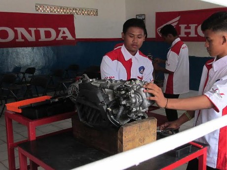Honda Resmikan Tempat Uji Kompetensi untuk SMK di Jambi