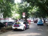 Lokasi di Jalan Raden Patah, dekat dengan Mabes Polri di jalan Trunojoyo. (Foto Yofi Taufik).