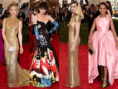Bertabur Bintang di Red Carpet Met Gala 2015 (1)