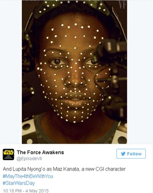 Karakter Lupita Nyongo di Star Wars: The Force Awakens Terungkap