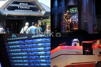 Star Tour memberikan pengalaman menyelami galaksi Star Wars.