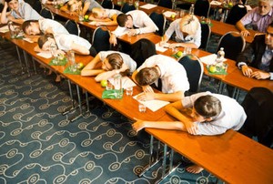 Lelah Habis Ujian, Mahasiswa Korea Selatan Adakan Lomba Tidur
