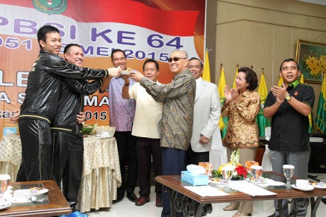 Djoko Santoso, Sutiyoso, dan Try Sutrisno Dukung Indonesia ke Piala Sudirman