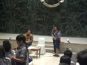 Ditanya Siswa SD Alasan Suka Marah, Ahok: Saya Seperti Komik di Stand Up Comedy