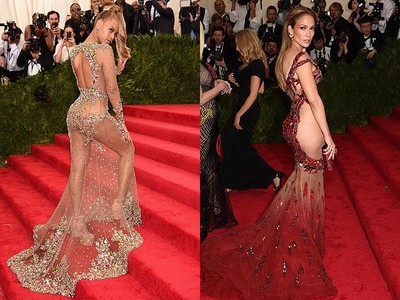 Hot Photo Highlight: Penampilan Superseksi Para Artis di Met Gala 2015