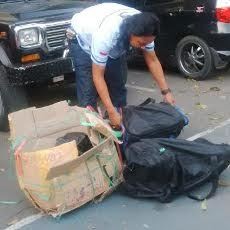 Ini Penampakan Tas dan Kardus Sembunyikan 42 Ganja di Kotak KM Dobonsolo