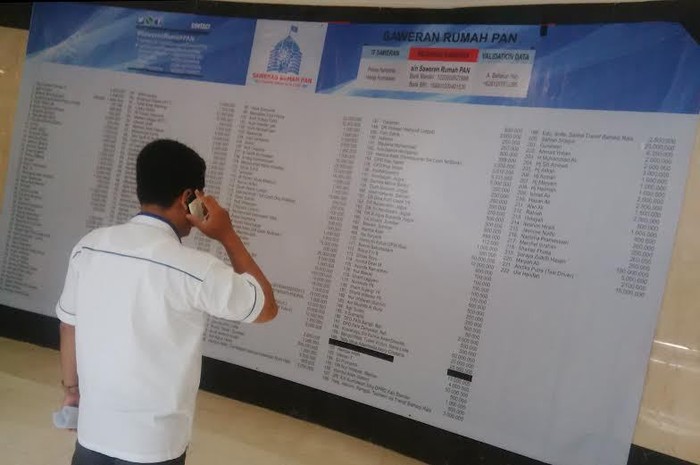 Saweran Kantor PAN Hampir Rp 2 M, Pembangunan Segera Dimulai
