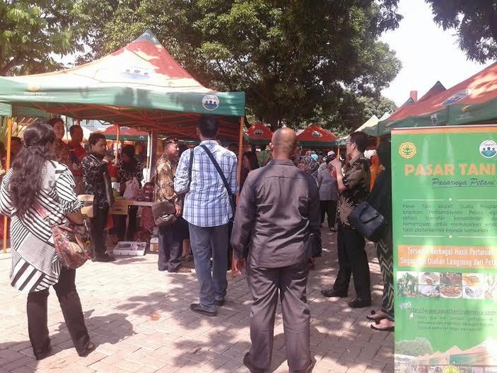 Jualan di Pasar Kaget Kementan, Petani Ini Bisa Jual 1 Ton Beras Dalam 3 Jam
