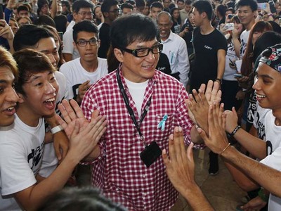 Jackie Chan Jadi Duta Anti-Narkoba di Singapura