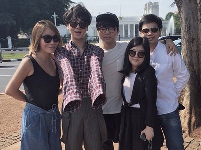 Yesung Super Junior Asyik Jalan-jalan di Jakarta