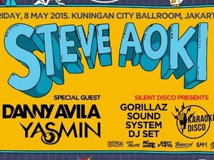 Siap Berpesta (Lagi) Bareng Steve Aoki Malam Ini?