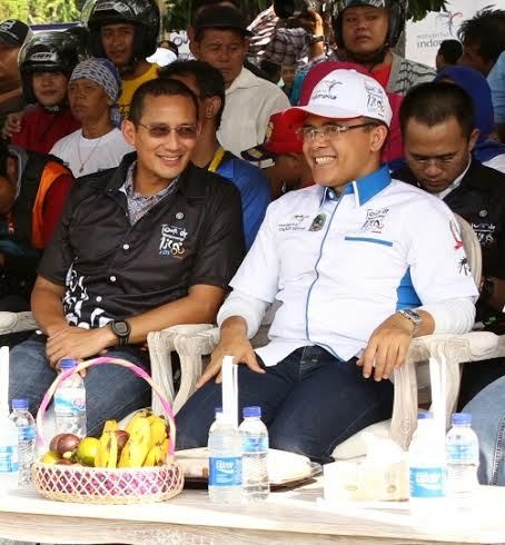 Sandiaga Uno Berbagi Pengalaman Bisnis ke 700 Anak Muda Banyuwangi
