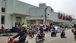 Begini Pengalihan Arus Lalin Selama CFN dan CFD di Jalan Asia Afrika