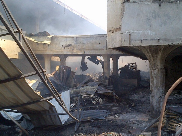 Begini Kondisi Pasar Johar yang Terbakar Hebat Lebih dari 18 Jam