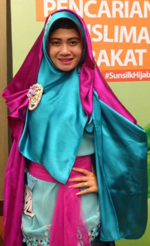 Demi Perbaiki Nasib, Hijabers Penjual Es Ini Ikut Audisi Sunsilk Hijab Hunt