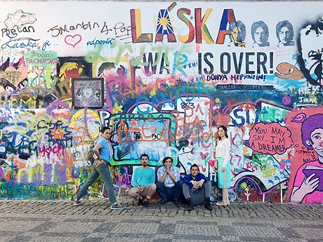 John Lennon Wall Jadi Saksi Persahabatan Geng Negeri van Oranje