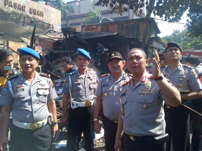 2 Orang Diperiksa Terkait Kebakaran Pasar Johar