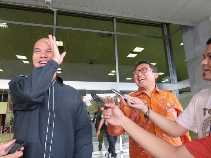 Ahmad Dhani Temui Fahri Hamzah dan Fadli Zon di DPR, Ada Apa?