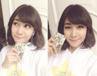 Sejak masih bersama Cherrybelle hingga keluar, Anisa memang jarang mengubah gaya rambutnya. (Instagram/Anisa Rahma)