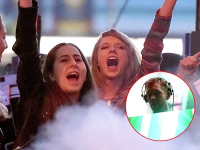 Nonton Calvin Harris, Taylor Swift Joget Terus!